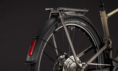 Bicicleta eléctrica Cube Nuride Hybrid ONE11 HPC SLX 800 goldenbrown´n´black Barra alta – detalle 4 | Ebike.es