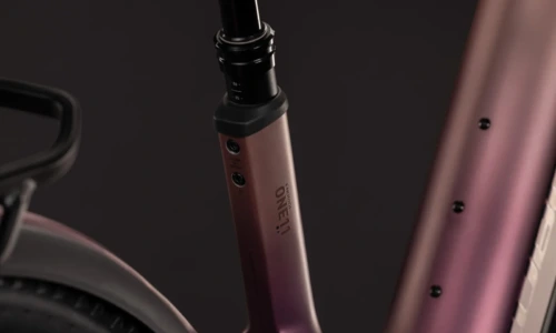 Cube Nuride Hybrid ONE11 HPC SLX 800 Wh mauve´n´black – Bicicleta Eléctrica Trekking 2027 Cuadro abierto ebike.es Gran tienda de bicicletas eléctricas en España 12 Bicicleta eléctrica Cube Nuride Hybrid ONE11 HPC SLX 800 mauve´n´black Cuadro abierto – detalle 3 | Ebike.es