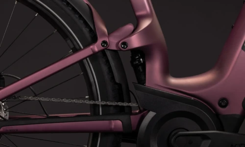 Cube Nuride Hybrid ONE11 HPC SLX 800 Wh mauve´n´black – Bicicleta Eléctrica Trekking 2027 Cuadro abierto ebike.es Gran tienda de bicicletas eléctricas en España 13 Bicicleta eléctrica Cube Nuride Hybrid ONE11 HPC SLX 800 mauve´n´black Cuadro abierto – detalle 4 | Ebike.es