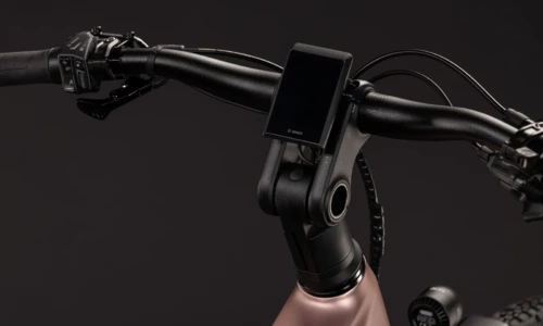 Bicicleta eléctrica Cube Nuride Hybrid ONE11 HPC SLX 800 mauve´n´black Barra alta – detalle 1 | Ebike.es