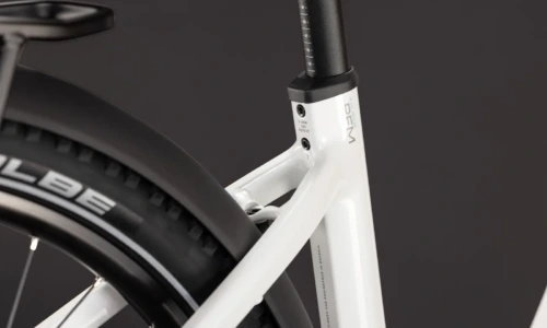 Bicicleta eléctrica Cube Nuride Hybrid Performance 720 metallicwhite´n´grey Cuadro abierto – detalle 3 | Ebike.es