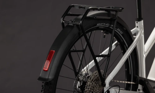 Bicicleta eléctrica Cube Nuride Hybrid Performance 720 metallicwhite´n´grey Cuadro semiabierto – detalle 2 | Ebike.es