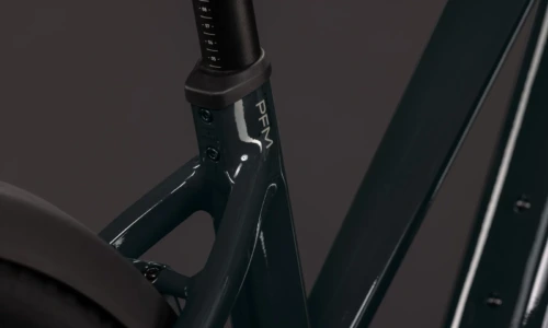 Bicicleta eléctrica Cube Nuride Hybrid Performance 720 shadowgrey´n´grey Cuadro semiabierto – detalle 2 | Ebike.es