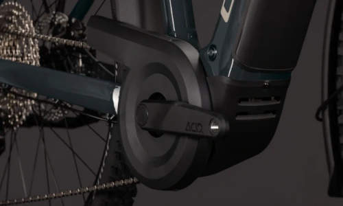 Bicicleta eléctrica Cube Nuride Hybrid Performance 720 shadowgrey´n´grey Cuadro semiabierto – detalle 4 | Ebike.es