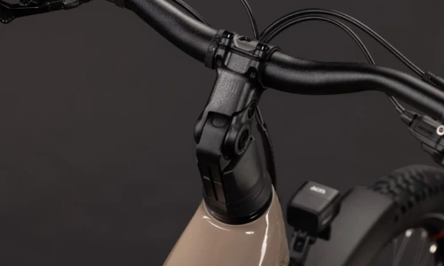Bicicleta eléctrica Cube Nuride Hybrid Pro 800 cappuccino´n´black Cuadro semiabierto – detalle 1 | Ebike.es