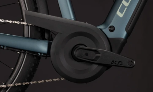 Bicicleta eléctrica Cube Nuride Hybrid Pro 800 deepteal´n´blue Cuadro semiabierto – detalle 4 | Ebike.es