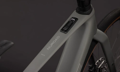 Bicicleta eléctrica Cube Nuroad Hybrid C:62 Race 400X oldgrey´n´grey – detalle 1 | Ebike.es
