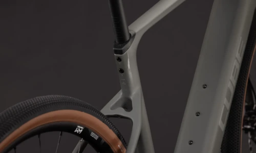 Bicicleta eléctrica Cube Nuroad Hybrid C:62 Race 400X oldgrey´n´grey – detalle 2 | Ebike.es