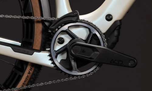Bicicleta eléctrica Cube Nuroad Hybrid C:62 SLX 400X FE glintsand´n´black – detalle 3 | Ebike.es