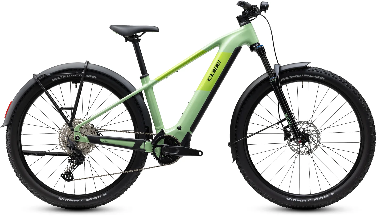 Cube Reaction Hybrid ONE 720 FE cactus´n´black – Bicicleta Eléctrica de Montaña 2027 Barra alta