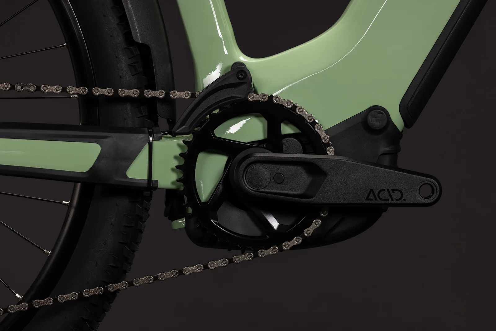 Cube Reaction Hybrid ONE 720 FE cactus´n´black – Bicicleta Eléctrica de Montaña 2027 Cuadro semiabierto ebike.es Gran tienda de bicicletas eléctricas en España 5 Bicicleta eléctrica Cube Reaction Hybrid ONE 720 FE cactus´n´black Cuadro semiabierto – detalle 3 | Ebike.es