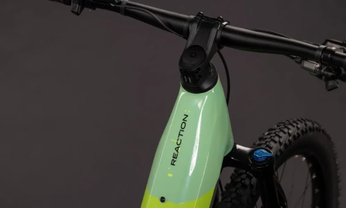 Bicicleta eléctrica Cube Reaction Hybrid ONE 720 cactus´n´black Cuadro abierto – detalle 1 | Ebike.es