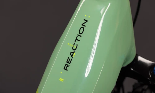 Bicicleta eléctrica Cube Reaction Hybrid ONE 720 cactus´n´black Cuadro abierto – detalle 2 | Ebike.es