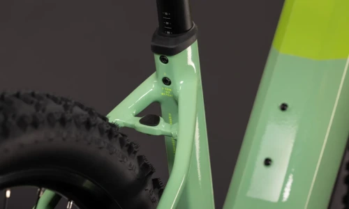 Bicicleta eléctrica Cube Reaction Hybrid ONE 720 cactus´n´black Cuadro abierto – detalle 3 | Ebike.es