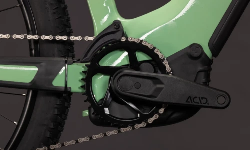 Bicicleta eléctrica Cube Reaction Hybrid ONE 720 cactus´n´black Cuadro abierto – detalle 4 | Ebike.es