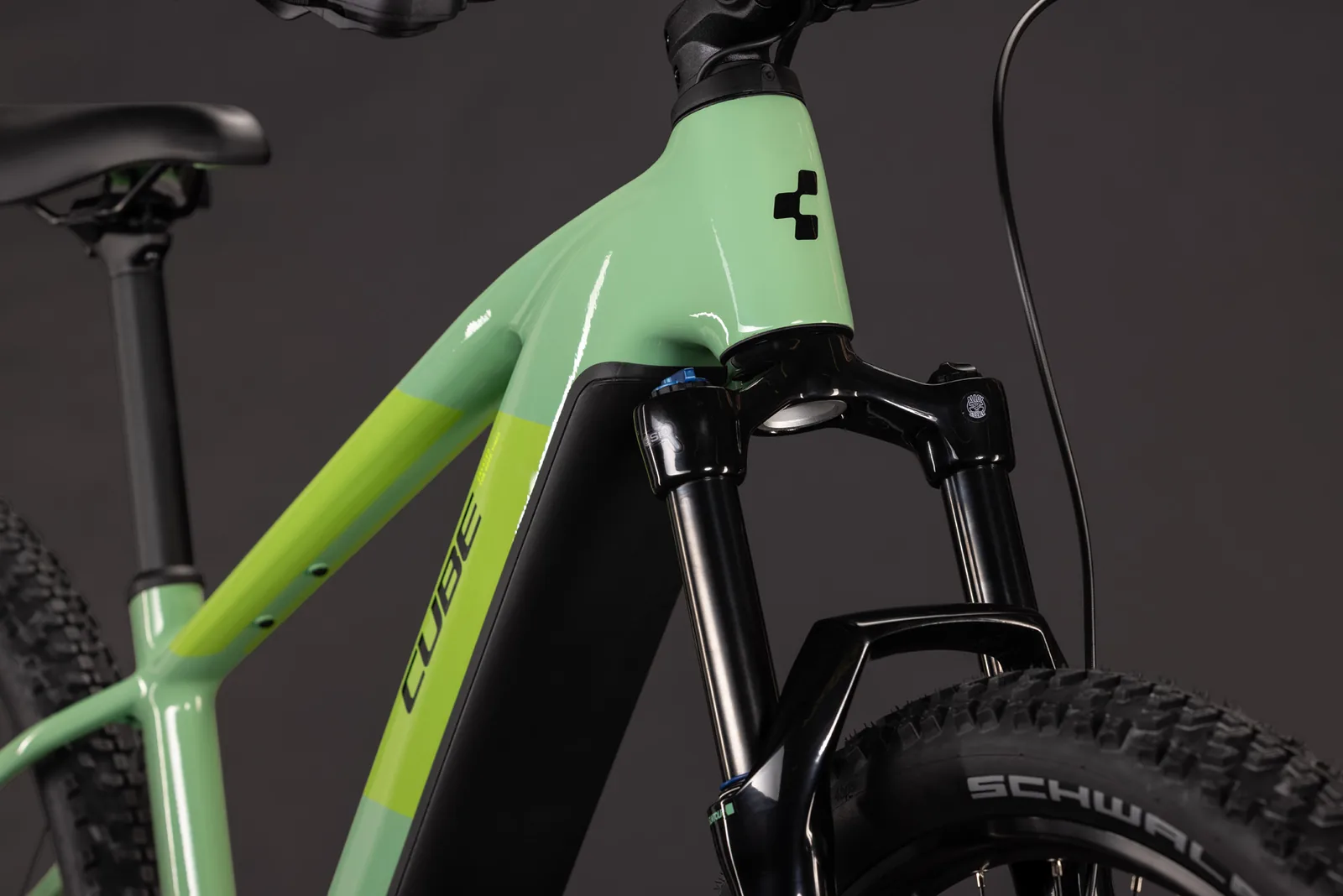 Cube Reaction Hybrid ONE 720 Wh cactus´n´black – Bicicleta Eléctrica de Montaña 2027 Barra alta ebike.es Gran tienda de bicicletas eléctricas en España 7 Bicicleta eléctrica Cube Reaction Hybrid ONE 720 cactus´n´black Barra alta – detalle 5 | Ebike.es