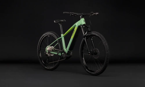 Cube Reaction Hybrid ONE 720 Wh cactus´n´black – Bicicleta Eléctrica de Montaña 2027 Barra alta ebike.es Gran tienda de bicicletas eléctricas en España 10 Bicicleta eléctrica Cube Reaction Hybrid ONE 720 cactus´n´black Barra alta – vista frontal | Ebike.es