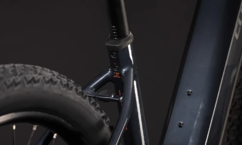 Bicicleta eléctrica Cube Reaction Hybrid ONE 720 oolonggrey´n´reflex Cuadro abierto – detalle 2 | Ebike.es