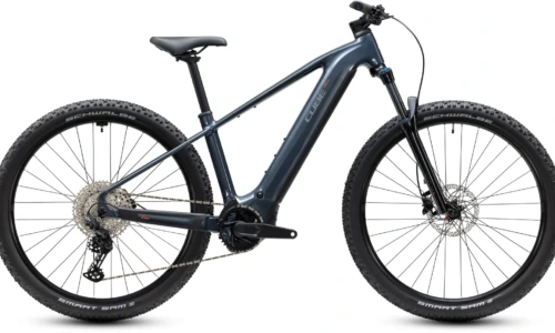 Bicicleta eléctrica Cube Reaction Hybrid ONE 720 oolonggrey´n´reflex Barra alta – vista lateral | Ebike.es