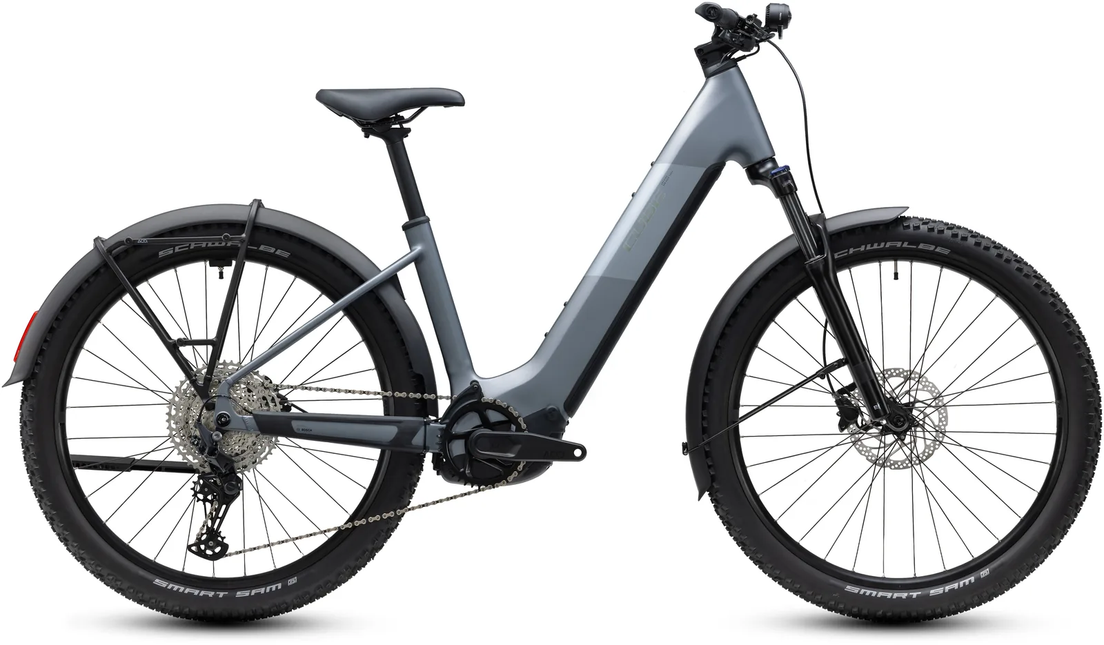 Cube Reaction Hybrid Performance 720 FE ashgrey´n´prism – Bicicleta Eléctrica de Montaña 2027 Cuadro abierto