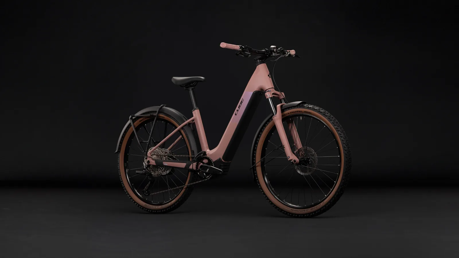 Cube Reaction Hybrid Performance 720 FE ruby´n´black – Bicicleta Eléctrica de Montaña 2027 Cuadro abierto ebike.es Gran tienda de bicicletas eléctricas en España 2 Bicicleta eléctrica Cube Reaction Hybrid Performance 720 FE ruby´n´black Cuadro abierto – vista frontal | Ebike.es