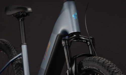 Bicicleta eléctrica Cube Reaction Hybrid Performance 720 ashgrey´n´prism Cuadro abierto – detalle 5 | Ebike.es