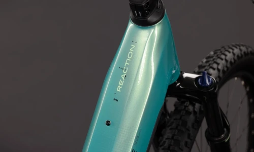Bicicleta eléctrica Cube Reaction Hybrid Performance 720 maldivian´n´black Cuadro abierto – detalle 1 | Ebike.es