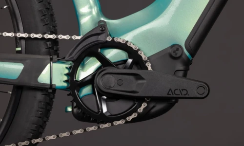 Bicicleta eléctrica Cube Reaction Hybrid Performance 720 maldivian´n´black Cuadro abierto – detalle 3 | Ebike.es