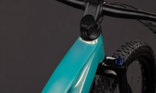 Bicicleta eléctrica Cube Reaction Hybrid Performance 720 maldivian´n´black Barra alta – detalle 1 | Ebike.es