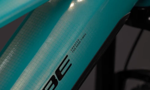 Bicicleta eléctrica Cube Reaction Hybrid Performance 720 maldivian´n´black Barra alta – detalle 4 | Ebike.es