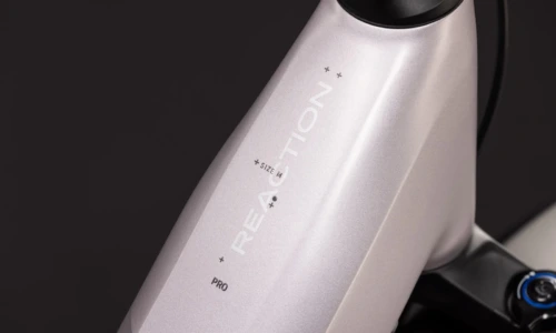 Bicicleta eléctrica Cube Reaction Hybrid Pro 800 FE lilacbreeze´n´prizm Cuadro abierto – detalle 2 | Ebike.es