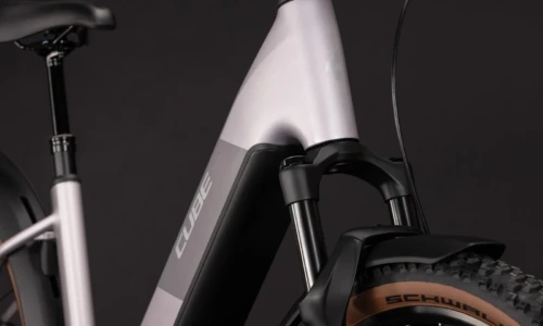 Bicicleta eléctrica Cube Reaction Hybrid Pro 800 FE lilacbreeze´n´prizm Cuadro abierto – detalle 5 | Ebike.es