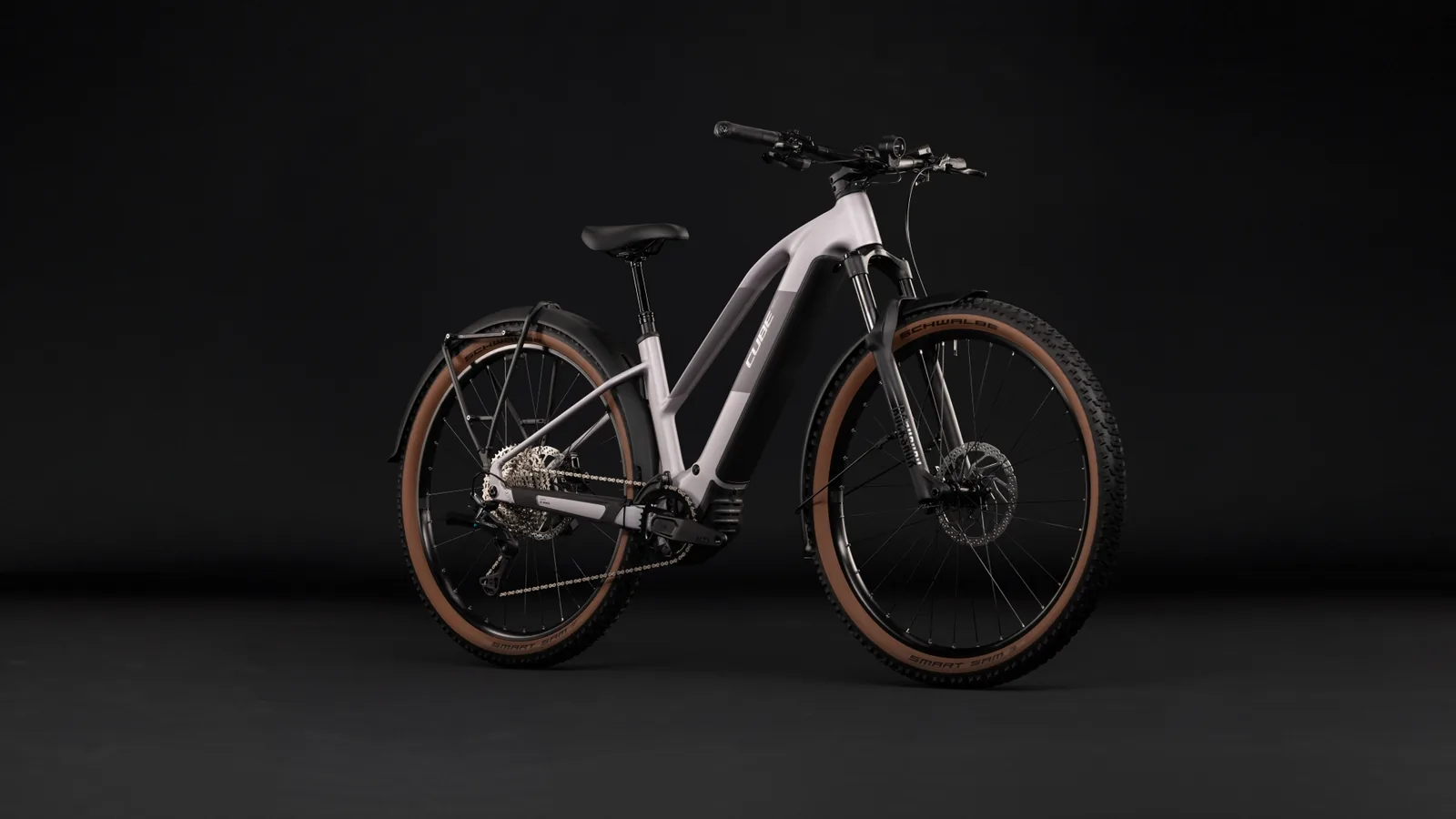 Cube Reaction Hybrid Pro 800 FE lilacbreeze´n´prizm – Bicicleta Eléctrica de Montaña 2027 Cuadro semiabierto ebike.es Gran tienda de bicicletas eléctricas en España 2 Bicicleta eléctrica Cube Reaction Hybrid Pro 800 FE lilacbreeze´n´prizm Cuadro semiabierto – vista frontal | Ebike.es