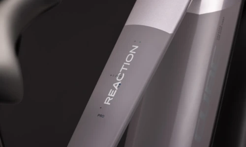 Bicicleta eléctrica Cube Reaction Hybrid Pro 800 FE lilacbreeze´n´prizm Barra alta – detalle 2 | Ebike.es