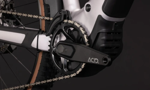 Bicicleta eléctrica Cube Reaction Hybrid Pro 800 FE lilacbreeze´n´prizm Barra alta – detalle 4 | Ebike.es