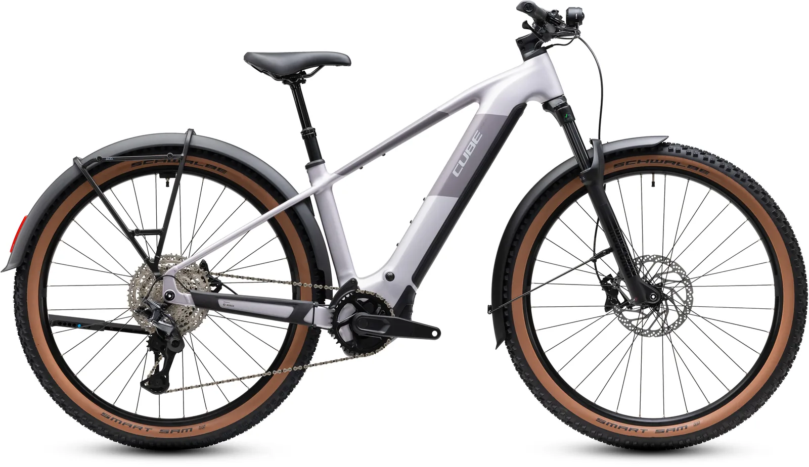 Cube Reaction Hybrid Pro 800 FE lilacbreeze´n´prizm – Bicicleta Eléctrica de Montaña 2027 Barra alta