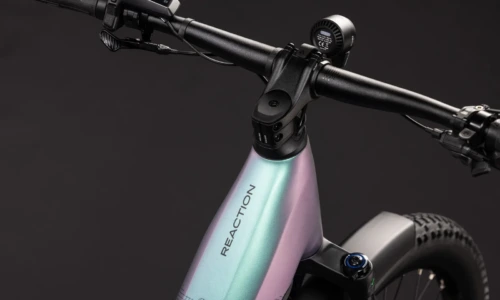 Bicicleta eléctrica Cube Reaction Hybrid Pro 800 FE polarlight´n´black Cuadro abierto – detalle 1 | Ebike.es