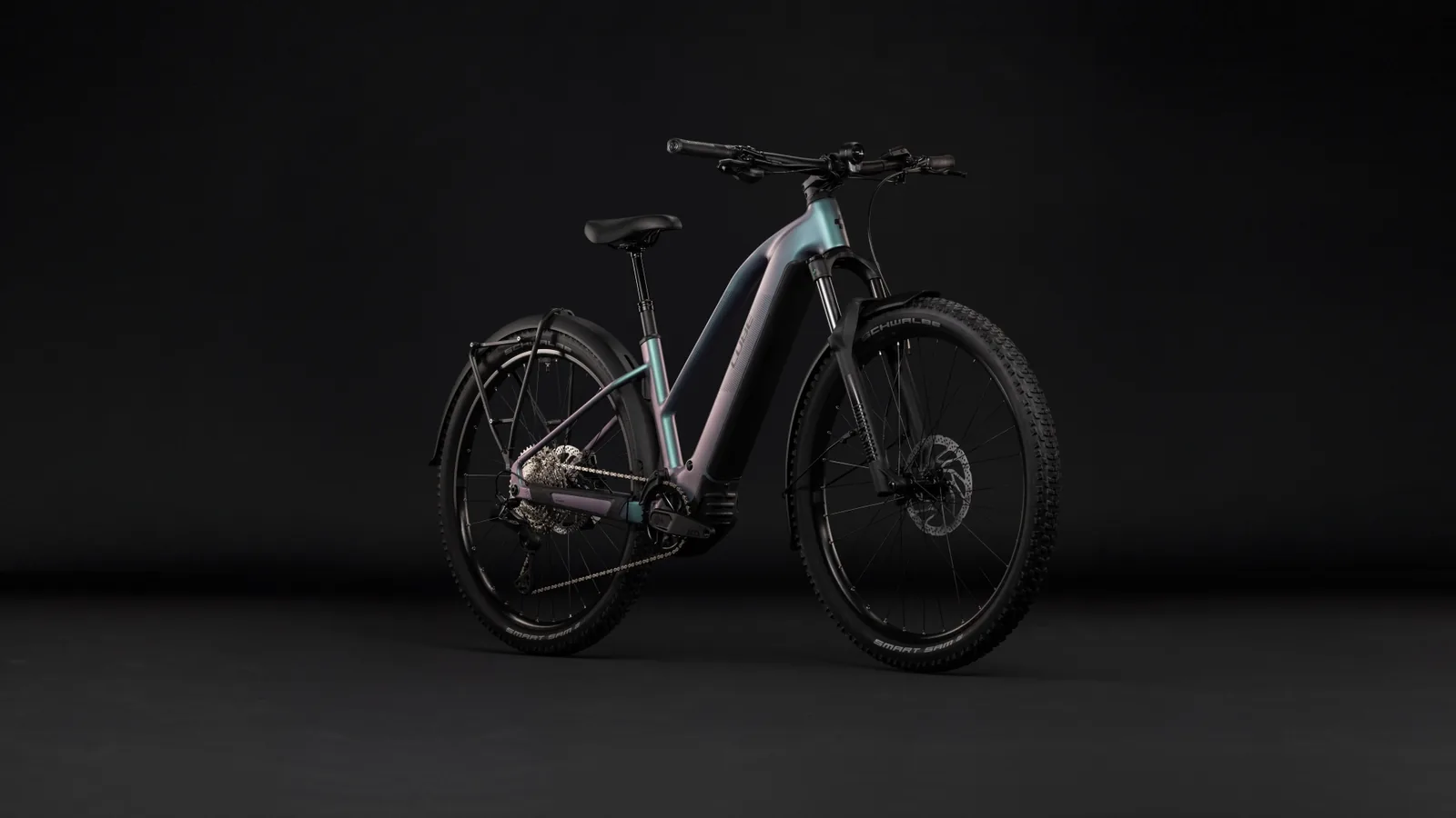Cube Reaction Hybrid Pro 800 FE polarlight´n´black – Bicicleta Eléctrica de Montaña 2027 Cuadro semiabierto ebike.es Gran tienda de bicicletas eléctricas en España 2 Bicicleta eléctrica Cube Reaction Hybrid Pro 800 FE polarlight´n´black Cuadro semiabierto – vista frontal | Ebike.es