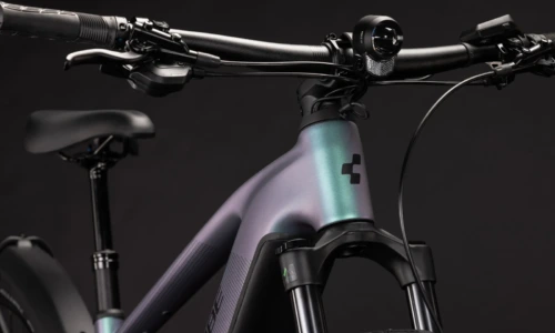 Bicicleta eléctrica Cube Reaction Hybrid Pro 800 FE polarlight´n´black Barra alta – detalle 6 | Ebike.es