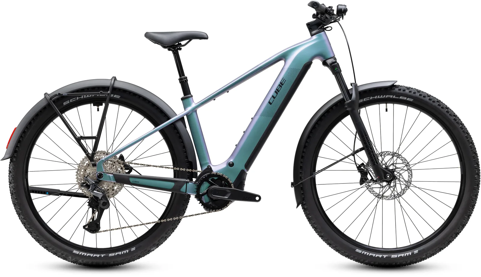 Cube Reaction Hybrid Pro 800 FE polarlight´n´black – Bicicleta Eléctrica de Montaña 2027 Barra alta
