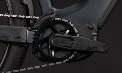 Bicicleta eléctrica Cube Reaction Hybrid Pro 800 FE silverdust´n´prism Cuadro abierto – detalle 2 | Ebike.es