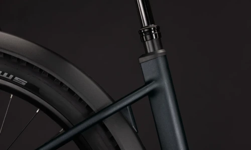 Bicicleta eléctrica Cube Reaction Hybrid Pro 800 FE silverdust´n´prism Cuadro abierto – detalle 3 | Ebike.es