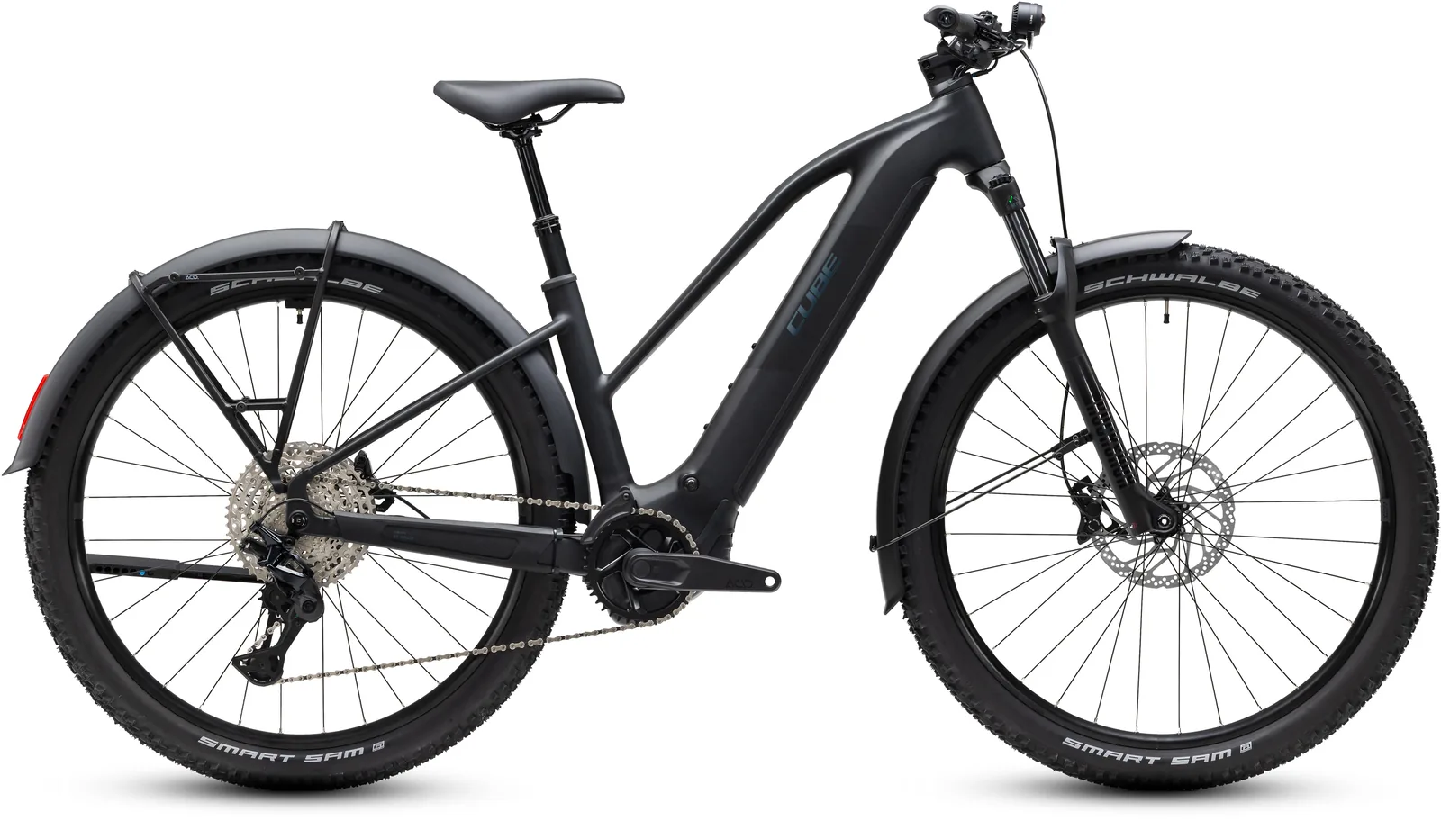 Cube Reaction Hybrid Pro 800 FE silverdust´n´prism – Bicicleta Eléctrica de Montaña 2027 Cuadro semiabierto