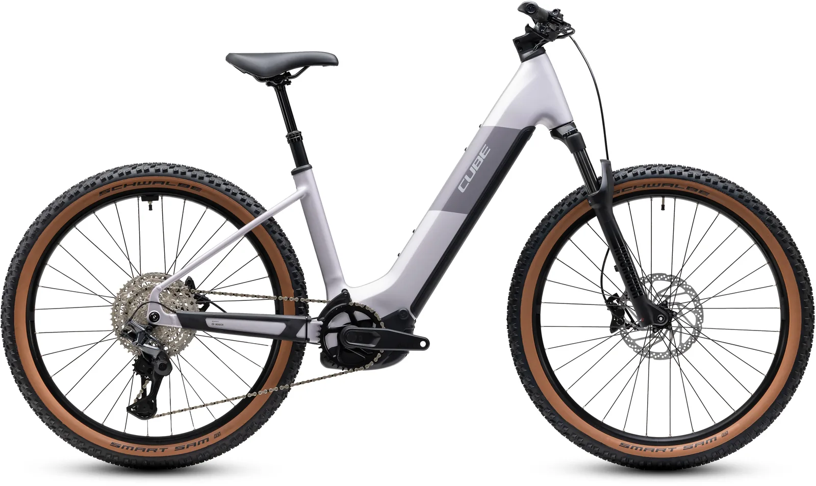 Cube Reaction Hybrid Pro 800 Wh lilacbreeze´n´prizm – Bicicleta Eléctrica de Montaña 2027 Cuadro abierto