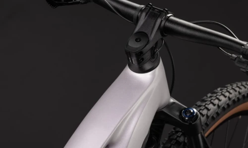 Bicicleta eléctrica Cube Reaction Hybrid Pro 800 lilacbreeze´n´prizm Barra alta – detalle 1 | Ebike.es