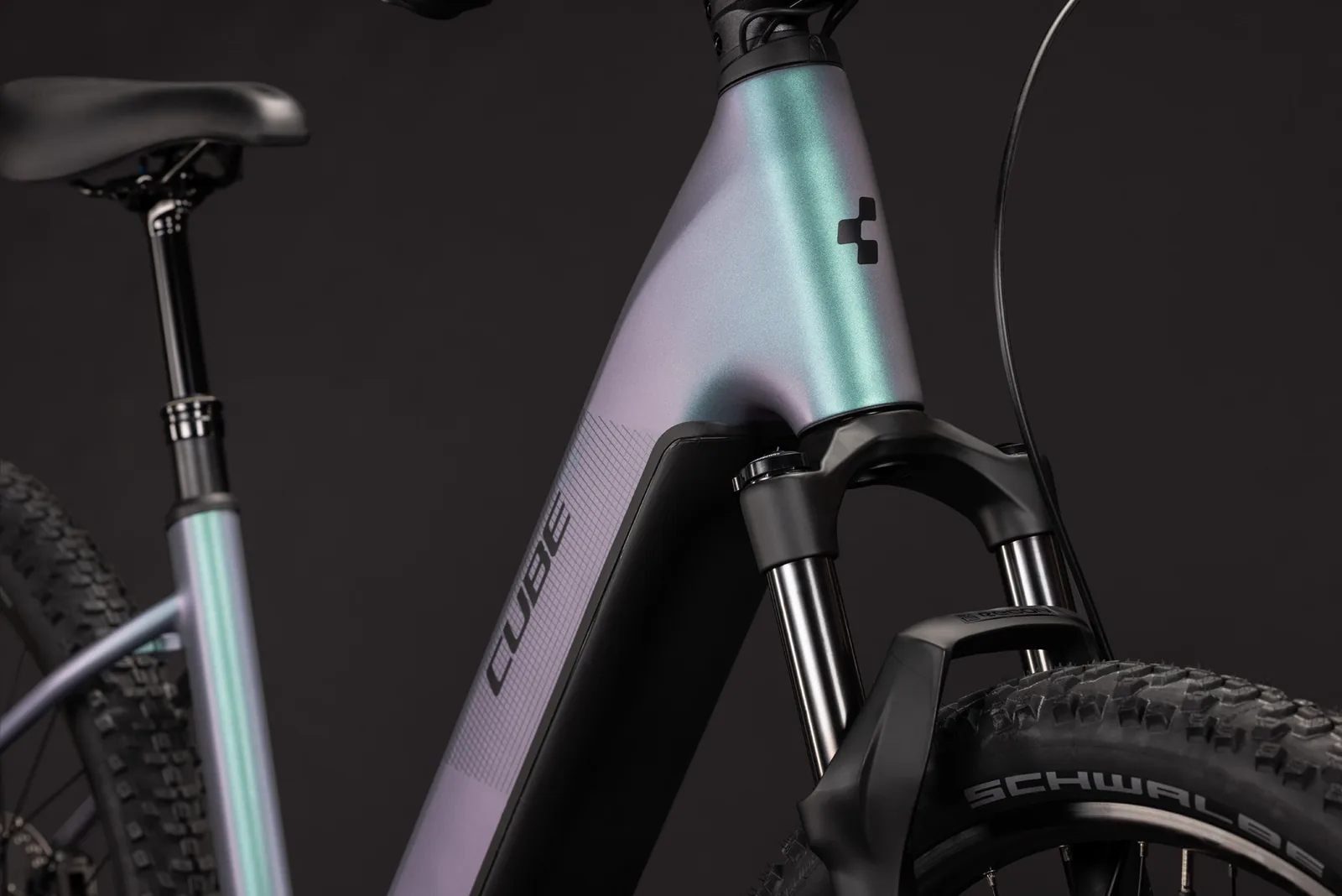 Cube Reaction Hybrid Pro 800 Wh polarlight´n´black – Bicicleta Eléctrica de Montaña 2027 Cuadro abierto ebike.es Gran tienda de bicicletas eléctricas en España 7 Bicicleta eléctrica Cube Reaction Hybrid Pro 800 polarlight´n´black Cuadro abierto – detalle 5 | Ebike.es