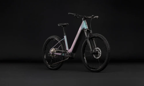 Cube Reaction Hybrid Pro 800 Wh polarlight´n´black – Bicicleta Eléctrica de Montaña 2027 Cuadro abierto ebike.es Gran tienda de bicicletas eléctricas en España 9 Bicicleta eléctrica Cube Reaction Hybrid Pro 800 polarlight´n´black Cuadro abierto – vista frontal | Ebike.es