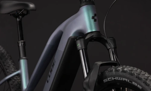 Bicicleta eléctrica Cube Reaction Hybrid Pro 800 polarlight´n´black Cuadro semiabierto – detalle 5 | Ebike.es