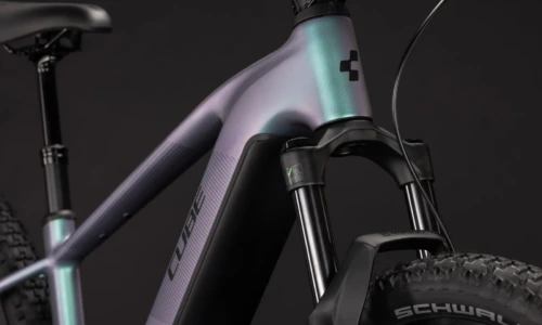 Bicicleta eléctrica Cube Reaction Hybrid Pro 800 polarlight´n´black Barra alta – detalle 5 | Ebike.es