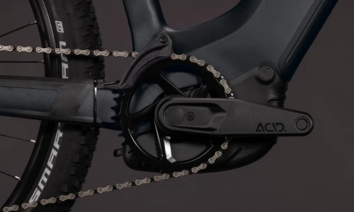 Bicicleta eléctrica Cube Reaction Hybrid Pro 800 silverdust´n´prism Cuadro abierto – detalle 4 | Ebike.es